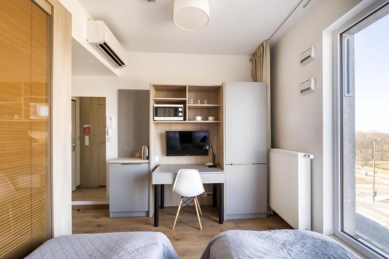 404 Rooms Wolska Apartament Varšava Exteriér fotografie