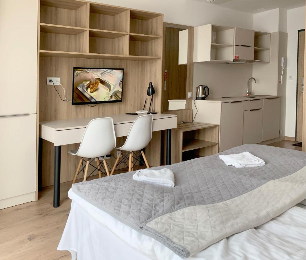 404 Rooms Wolska Apartament Varšava Exteriér fotografie